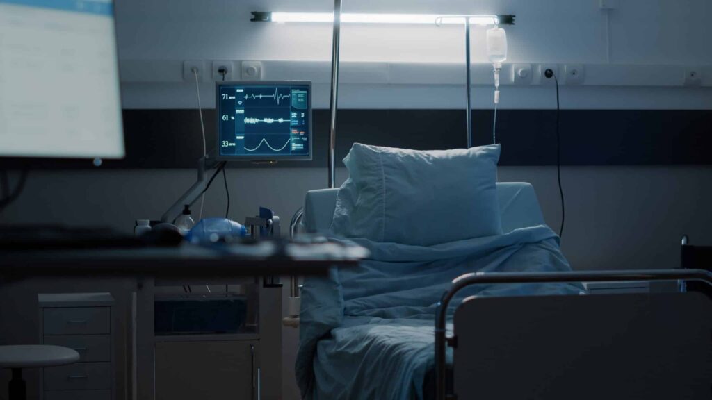 Hygienische Reinigung im Krankenhaus